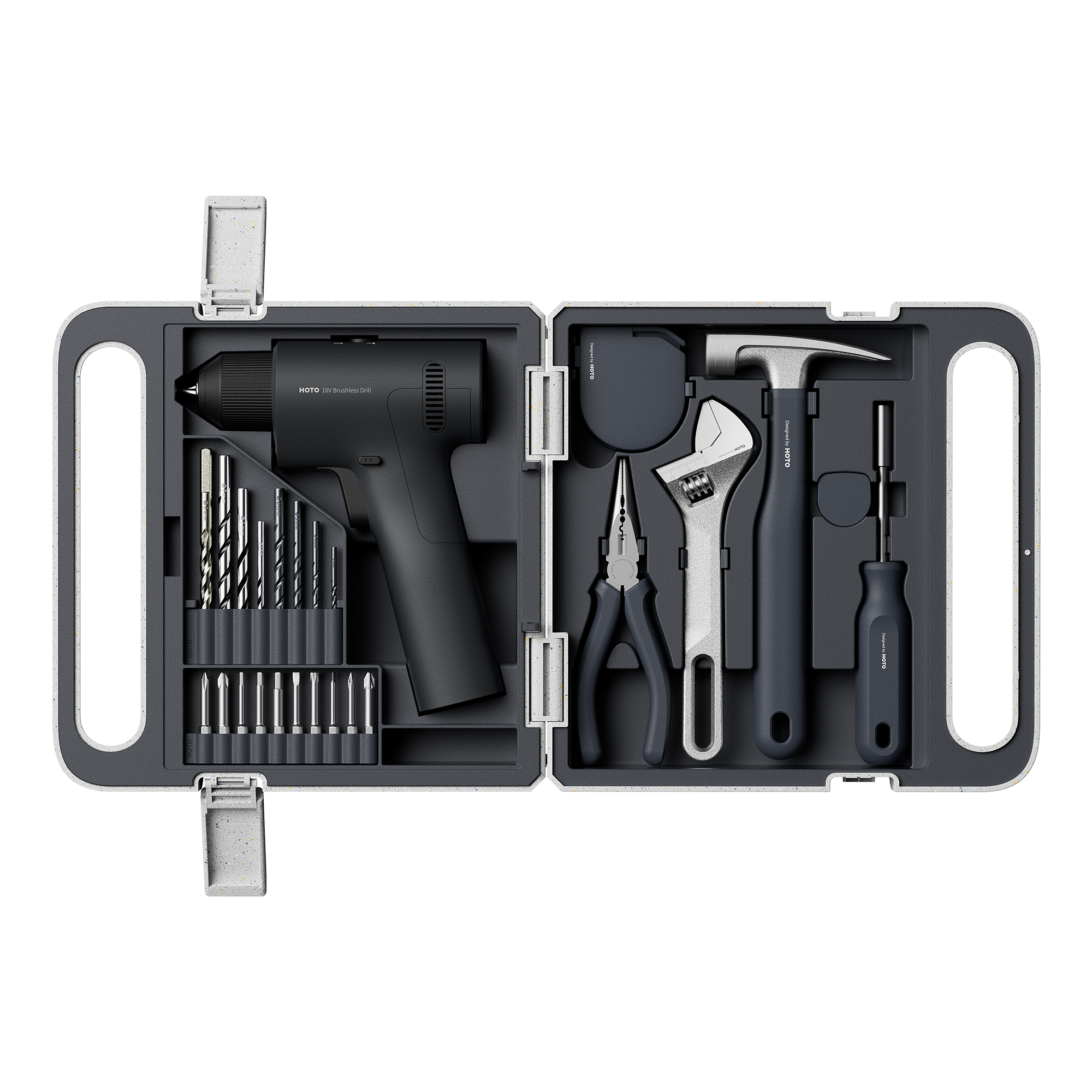 16V Brushless Drill Tool Kit